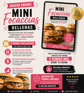 Emprende con Mini Focaccias + 3 Bonos de regalos: (Gana mas de $900.000 al mes)